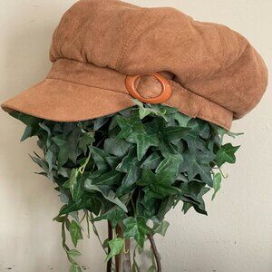 ⭐️HOST PICK⭐️ Faux Suede Retro Hat